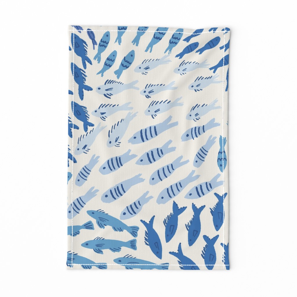 Little Fish_Summer Kids_Big_Blue Monochrome_Hufton Studio