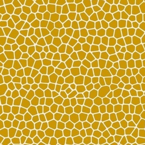 BeeHiveMosaic Mustard