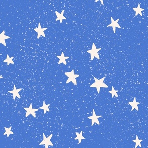 Stars in a  electric blue sky - Large scale