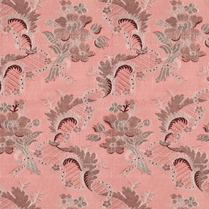 Pink French Brocade