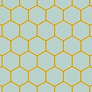 Honeycomb v2 Jade Mustard