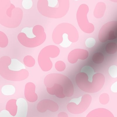 Pastel pink leopard