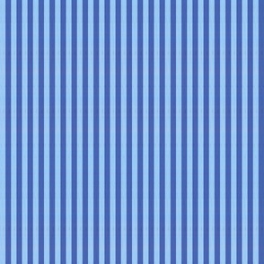 Traditional Stripe - Lighter & Darker Blue