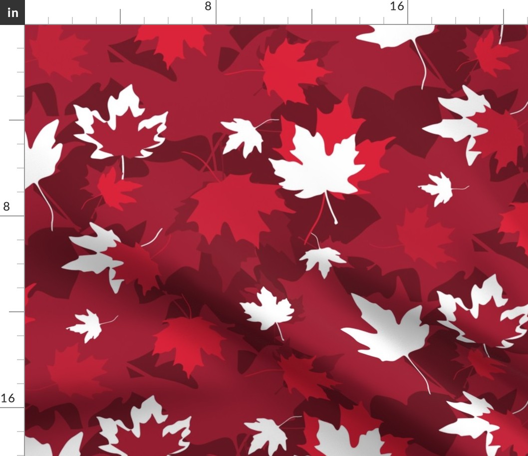 Canada Day - Canadian Maple Leaves (Medium)