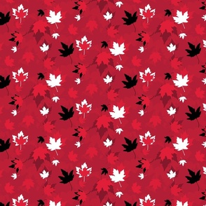 Canada Day - Canadian Maple Leaves (Small)