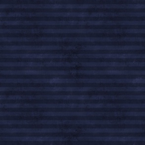 Elegant Dark Midnight Blue Velvet Style Stripe Pattern Horizontal  Smaller Scale