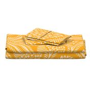 Florence damask / Large scale / yellow