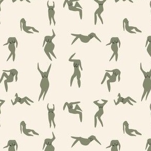 Matisse people silhouettes with boobs 4x4