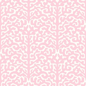 abstract coral / icy pink / medium