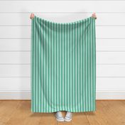 1" stripes green and mint