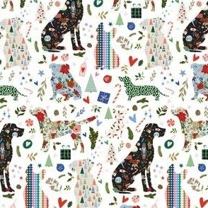 Christmas Patchwork Dogs