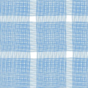 plaid blue