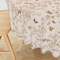 Butterfly Chinoiserie (cream) LRG