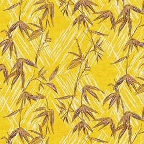 Bamboo Forest (gold yellow) MED 