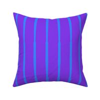 Blue Stripes on Purple - Vibrant Funky Garden Blender 3