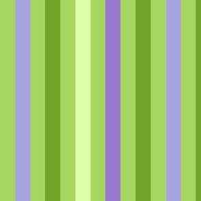 Green and Purple Stripes