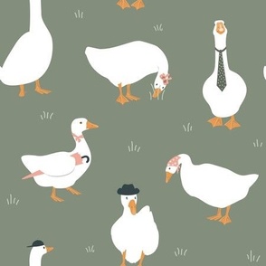 Geese_dressed_pattern