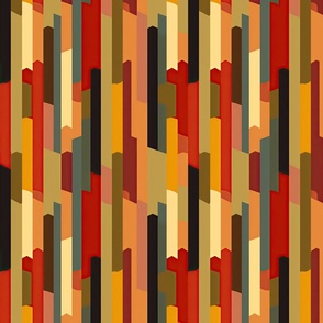 Energetic Urban: Cubist Lines in Earthy Palette Design - camouflage (24)