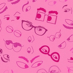 Bombastic Side Eye - Barbiecore Pink (Medium)