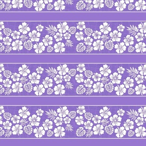 Hibiscus Stripe - Lavender