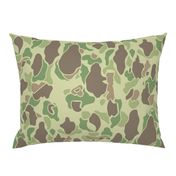 American Marine Corps WWII Frog Skin Beach Camouflage Pattern