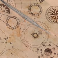 Astronomical Celestial Orbit Sketches