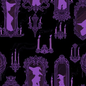 Witch's Coven-Reflections-Purple