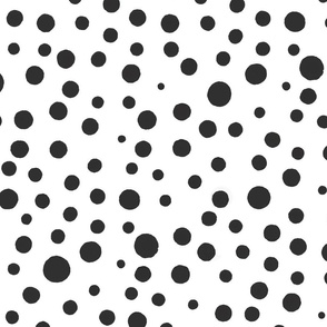 tiny dots black/white