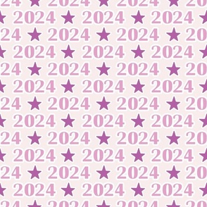 12in 2024 pink