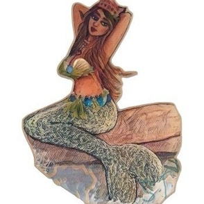 Mermaid 'Inca' The Red-Headed Beauty