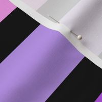 Halloween Stripes Purple Pink Black BG - XL Scale