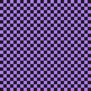 Skateboarding Ghosts Purple Checker Coordionate - XS Scale