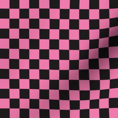 Skateboarding Ghosts Pink Checker Coordinate - XS Scale