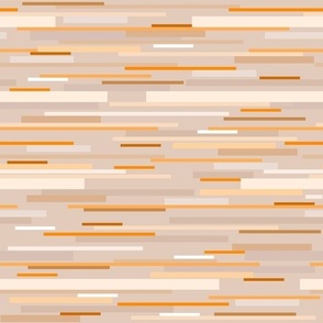 monochrome stripes in orange