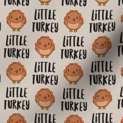 Little Turkey - Cute Turkey - beige - LAD23