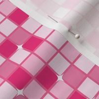 Ditsy - Mirrorball - Retro Pink - Home Decor - Barbie - Tween - Kids - Teens - Girls - Squares - Sheet - pillow ©designsbyroochita