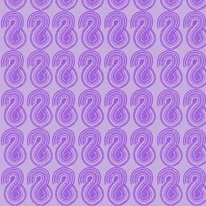 Purple Eight Infinity Pattern 