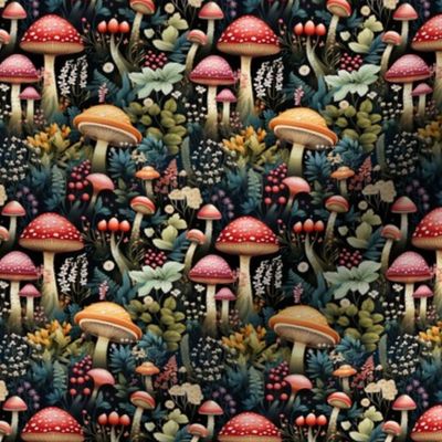 Whimsical Mushrooms