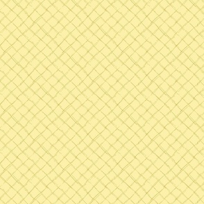 Sketched Plaid Yellow