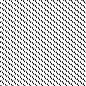 Diagonal Black and White Stripes