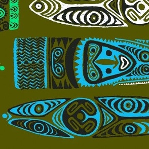 New Guinea Masks 2c Horizontal