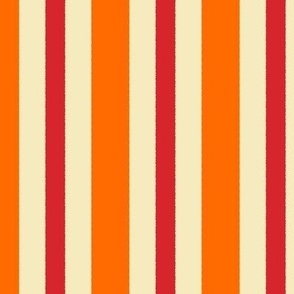 Orange and Red Stripes 