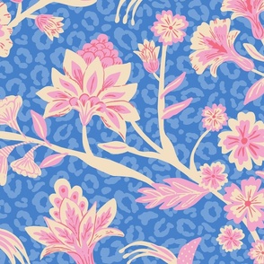 Stella Chintz - Cobalt