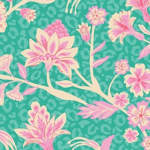 Stella Chintz - Teal