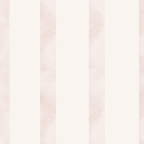 Pale pink blush striped watercolor wallpaper. Vertical stripes watercolor pink girly fabric. Nursery decor. Baby room.
