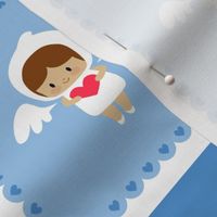 Kawaii Angels cocktail napkins