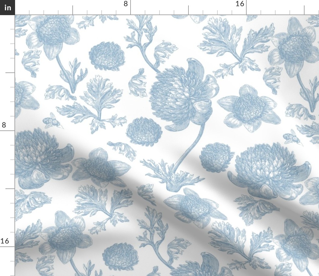 Edda Toile Gustavian blue 1