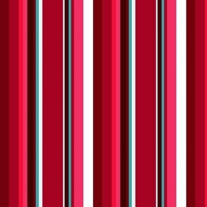 Cherry Red Stripes
