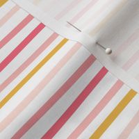 boho pinks wonky stripes MEDIUM