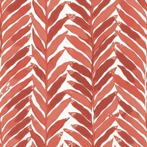 Regatta Herringbone Warm Coral